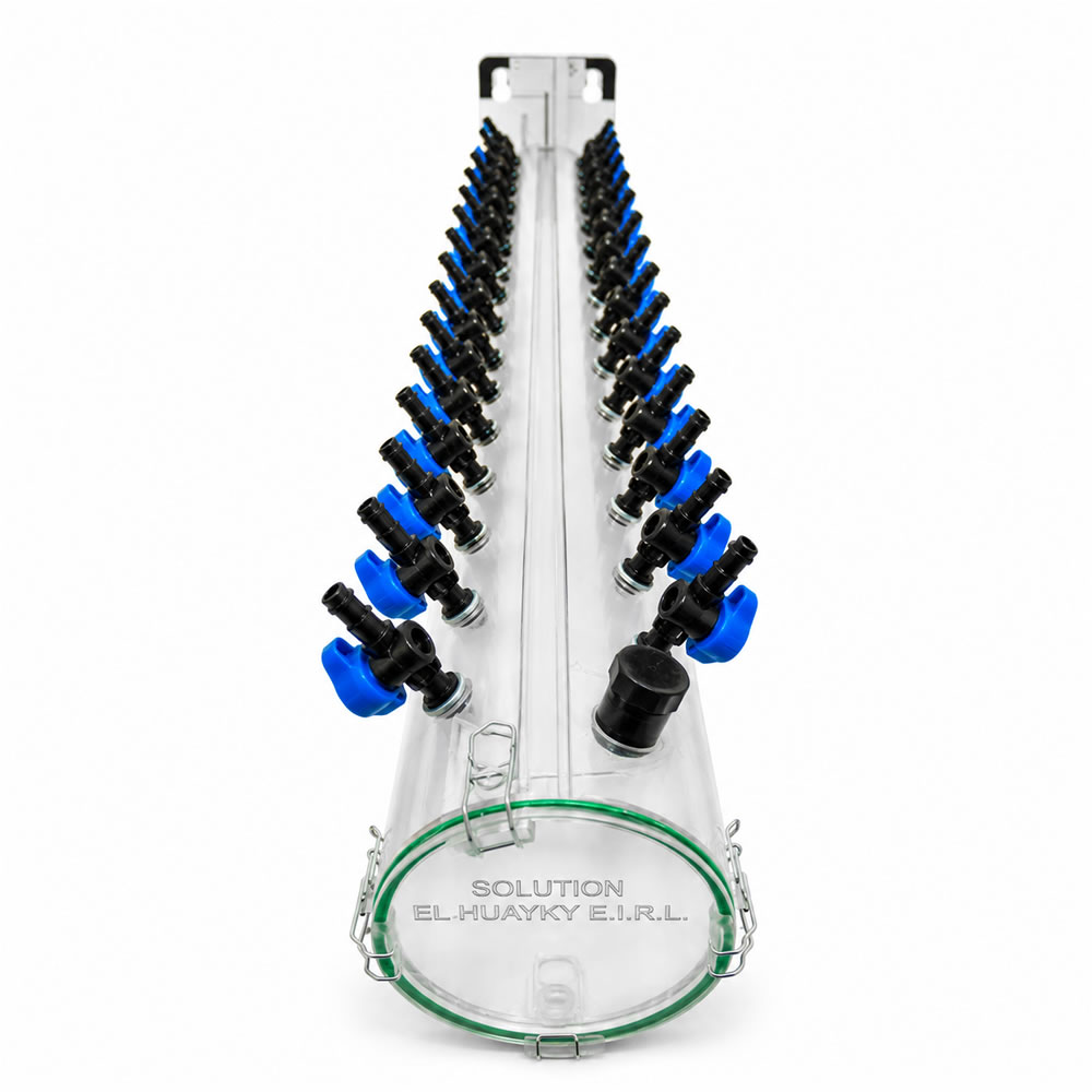 Humificador para las celdas de humedad con su tablero de control