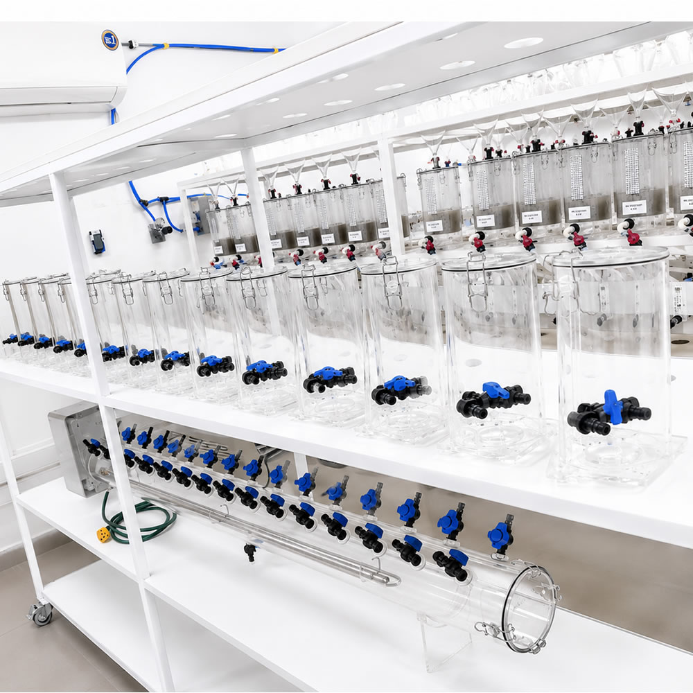 Sistema de celdas de humedad para laboratorio